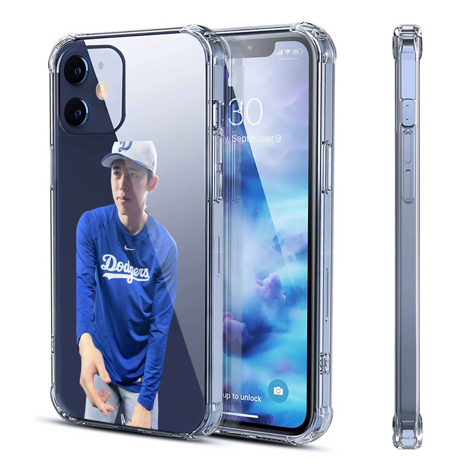  Clear IPhone 12 Case – Soft TPU With UV Print – Enhanced Drop Protection, Precise Fit, Anti-Fingerprint, Customizable Design, Scratch-Resistant, Yellow-Resistant